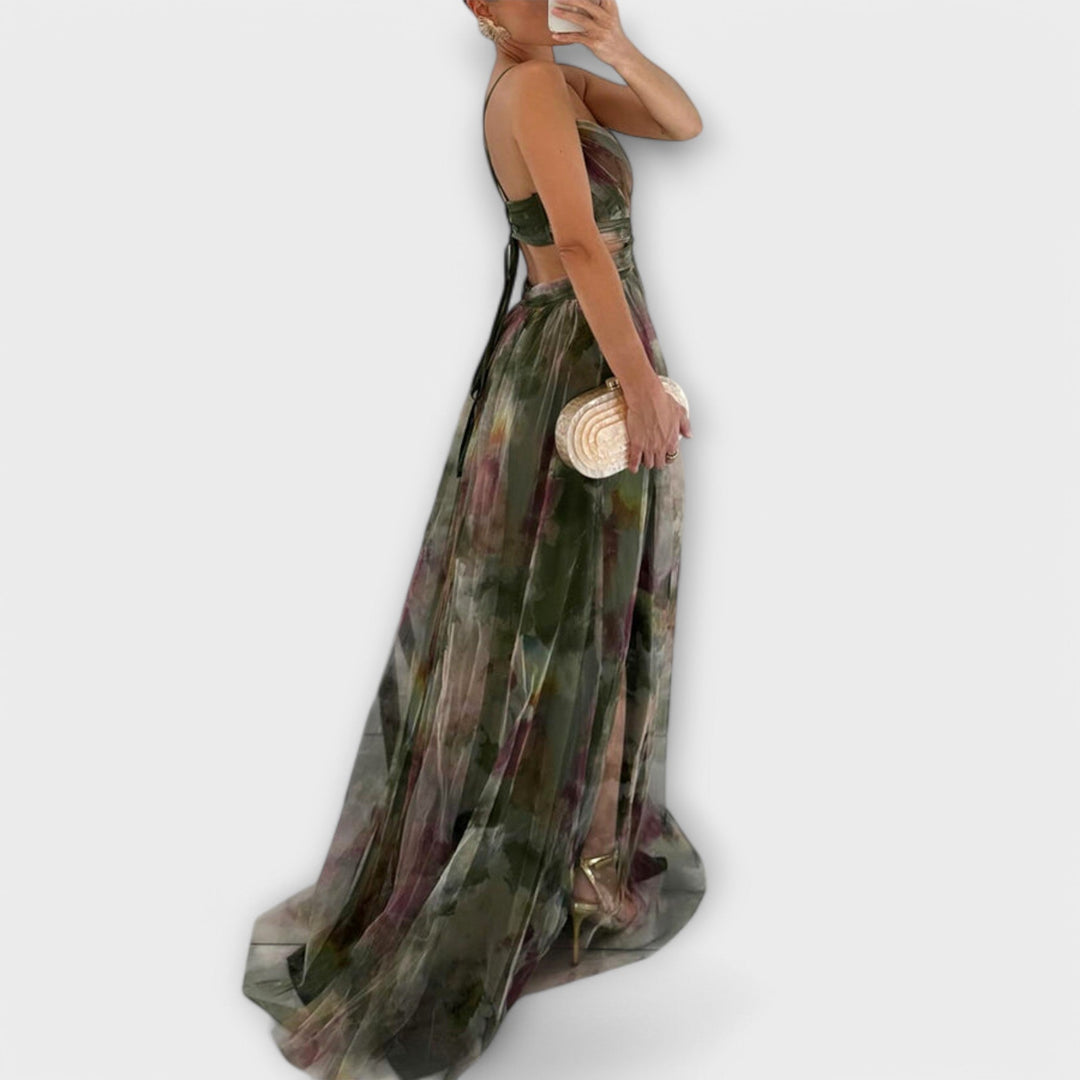 Mariselle | Mesh Maxi Dress