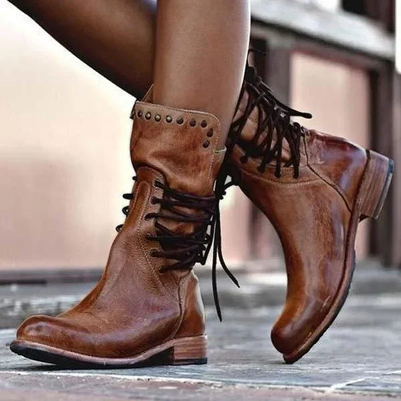C&M® | Stylish Leather Boots Carol & Margaret Wilmington