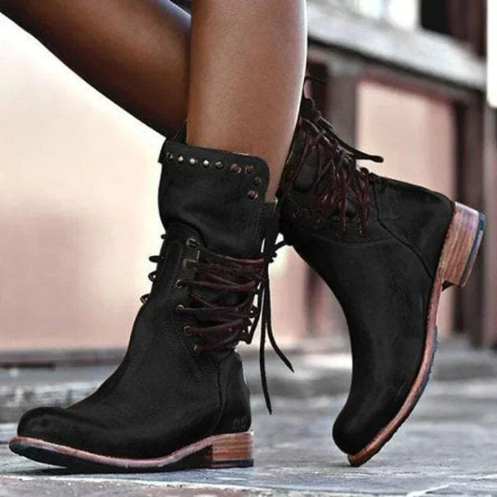C&M® | Stylish Leather Boots Carol & Margaret Wilmington