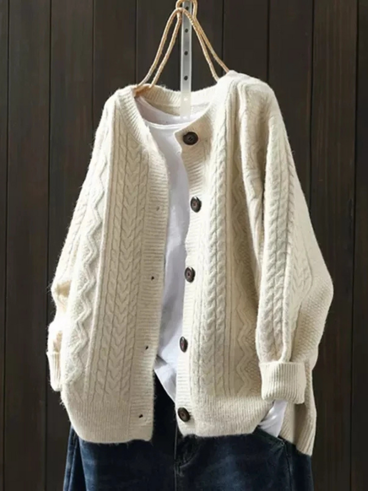 C&M® | CABLE CARDIGAN