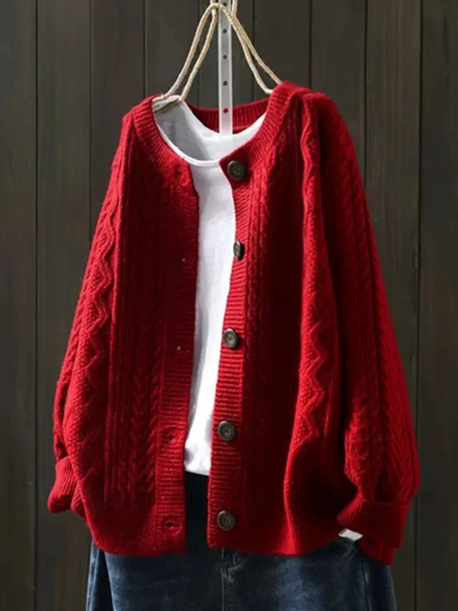C&M® | CABLE CARDIGAN