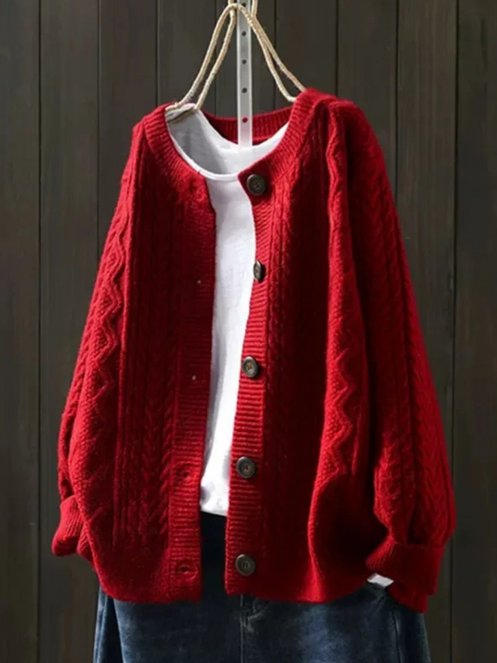 C&M® | CABLE CARDIGAN