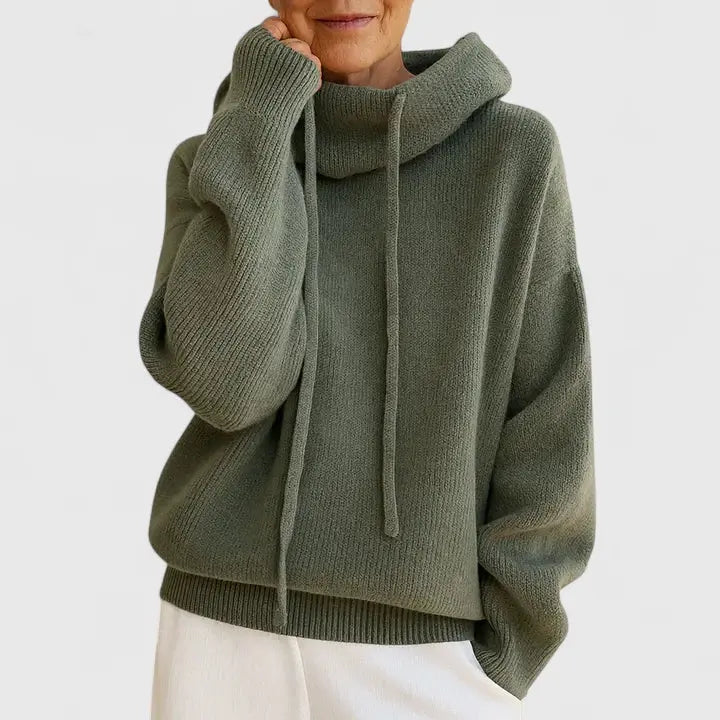 Saphira | Cozy Knit Hoodie