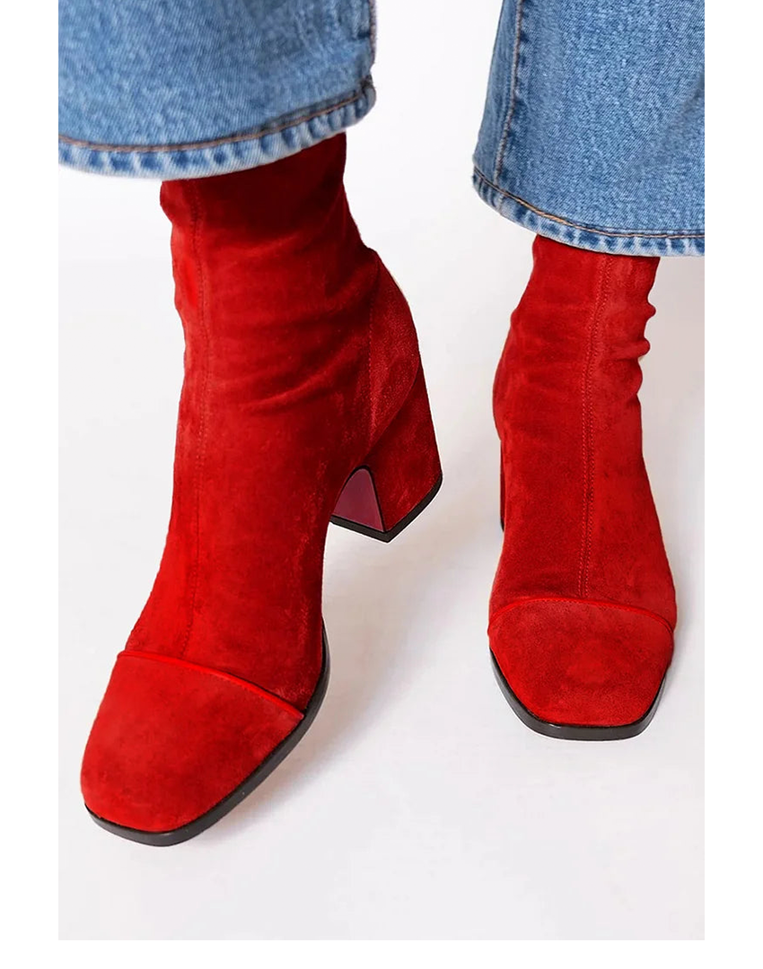 C&M® | Square-Toe Ankle Boots Carol & Margaret Wilmington