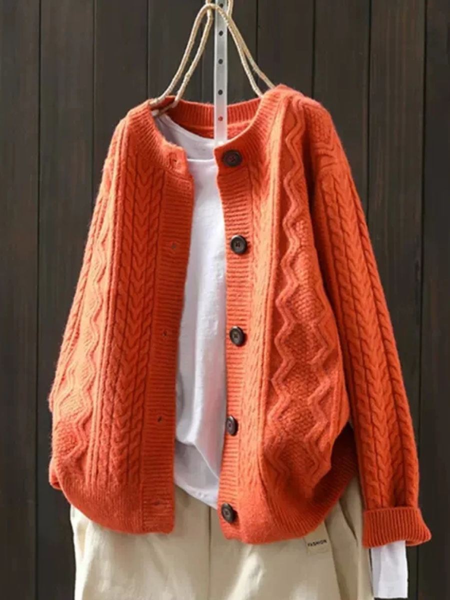 C&M® | CABLE CARDIGAN