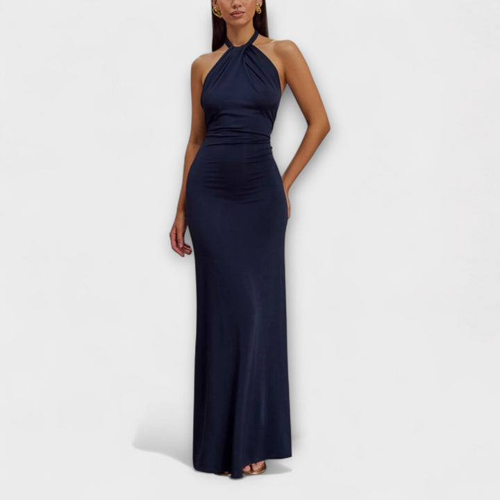 Ardeline | Slinky Halter Maxi Dress