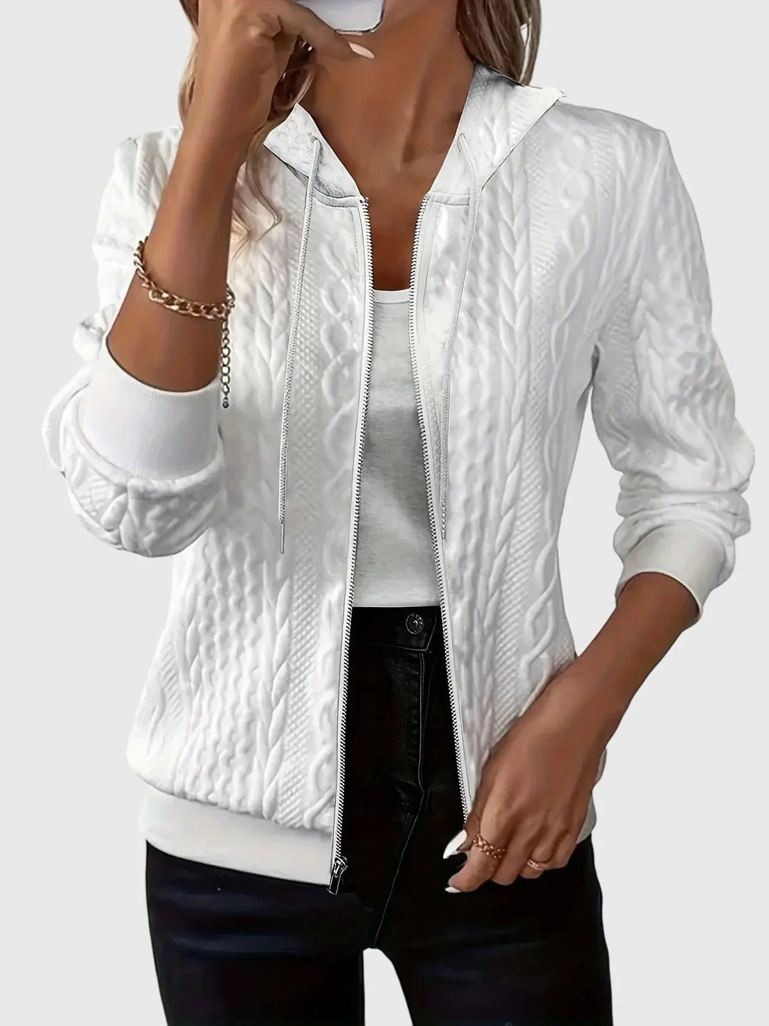 C&M® | Hoodie with Zipper Carol & Margaret Wilmington