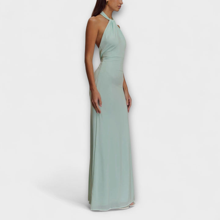Ardeline | Slinky Halter Maxi Dress