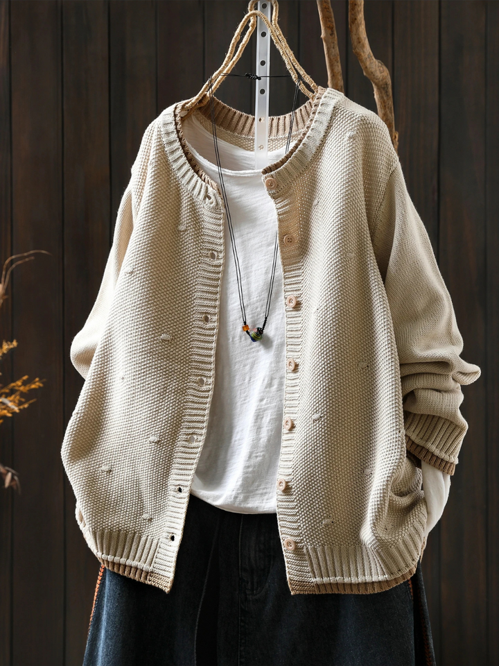 C&M® | TEXTURED CARDIGAN Carol & Margaret Wilmington