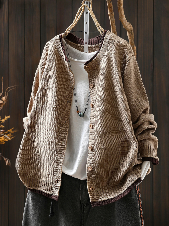 C&M® | TEXTURED CARDIGAN Carol & Margaret Wilmington