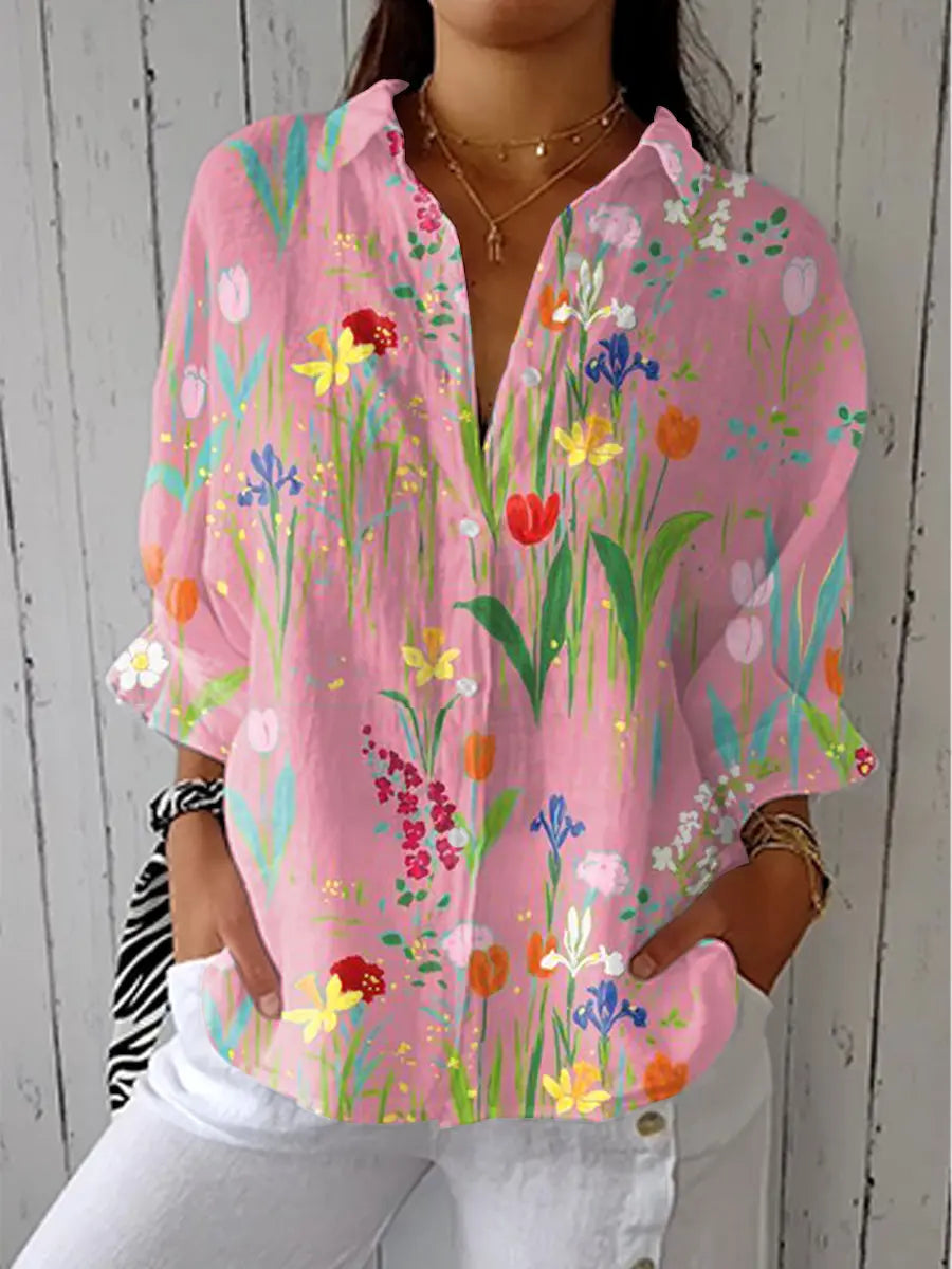 C&M® | Spring Garden Blouse Carol & Margaret Wilmington