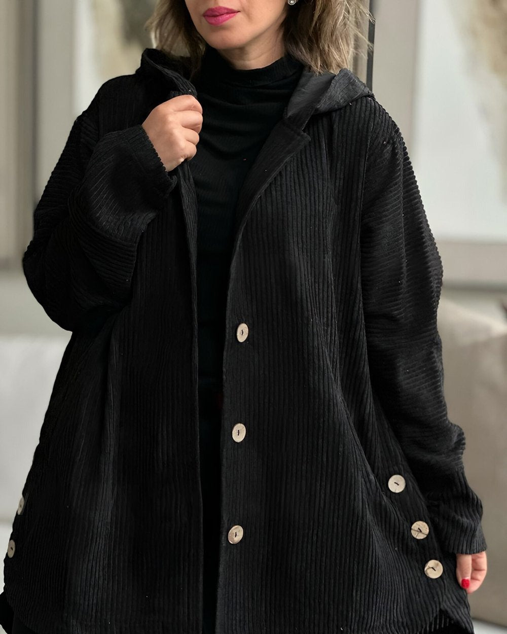 C&M® | Cozy Hooded Everyday Jacket Carol & Margaret Wilmington