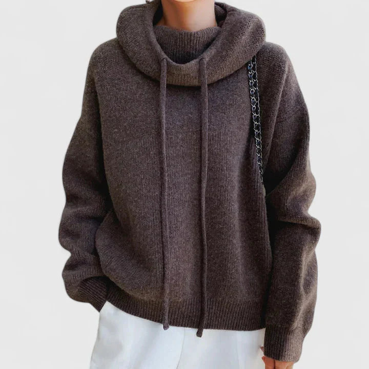Saphira | Cozy Knit Hoodie