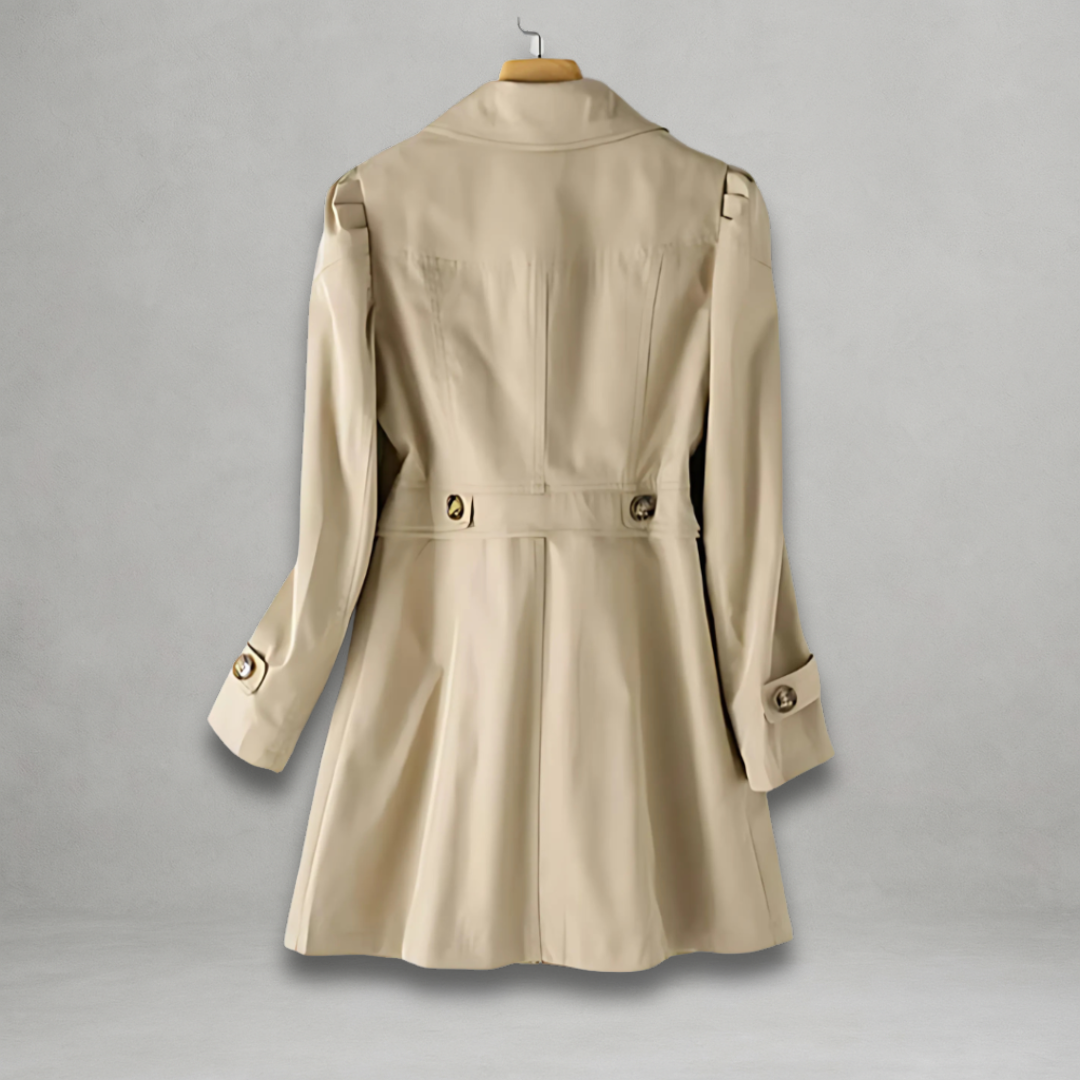 C&M® | Elegant Autumn Trench Coat Carol & Margaret Wilmington