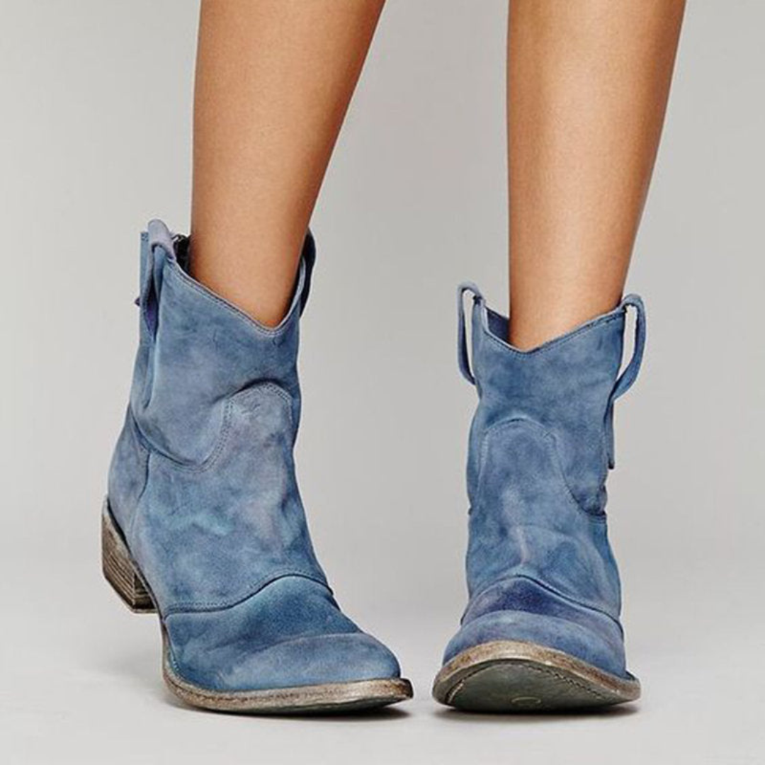 C&M® | Chic Suede Ankle Boots Carol & Margaret Wilmington
