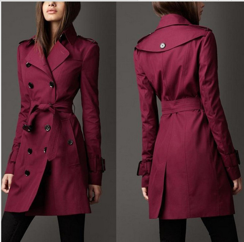 Daniela | Women's Tailored Double-Breasted Trench Coat