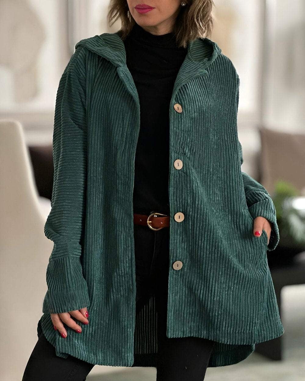 C&M® | Cozy Hooded Everyday Jacket Carol & Margaret Wilmington