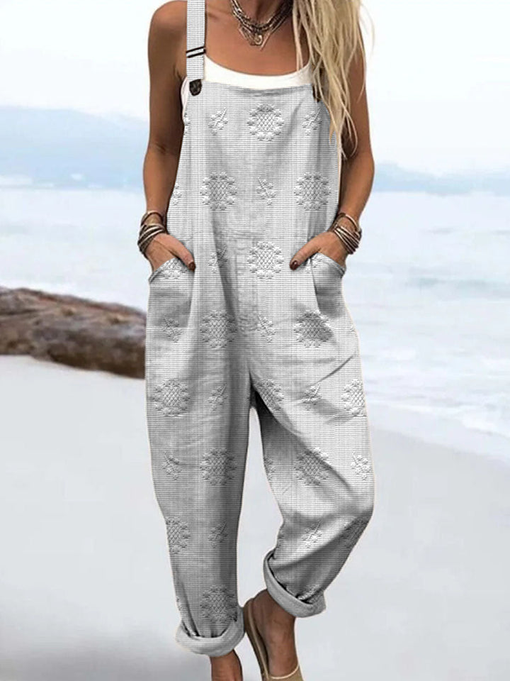Selene | Relaxed Pattern Jumpsuit