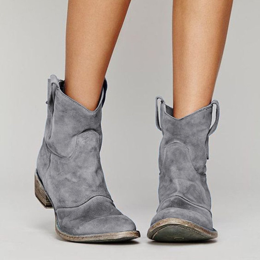 C&M® | Chic Suede Ankle Boots Carol & Margaret Wilmington