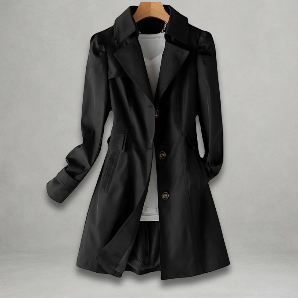 C&M® | Elegant Autumn Trench Coat Carol & Margaret Wilmington