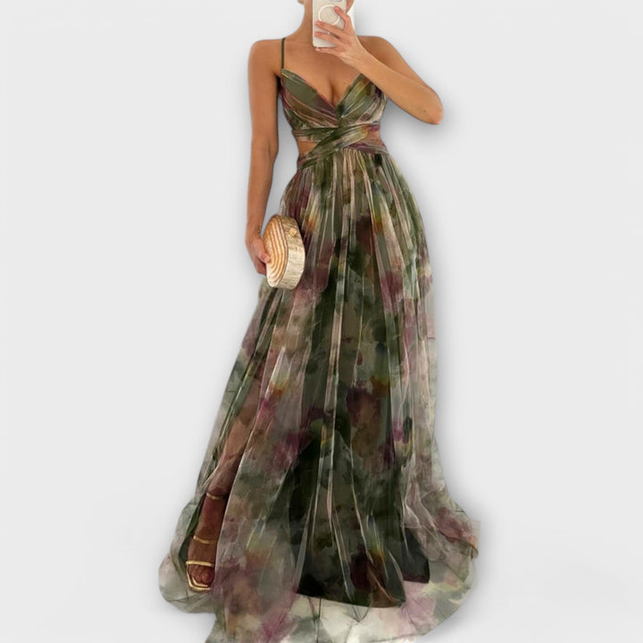 Mariselle | Mesh Maxi Dress