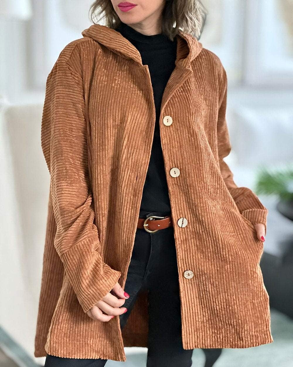 C&M® | Cozy Hooded Everyday Jacket Carol & Margaret Wilmington