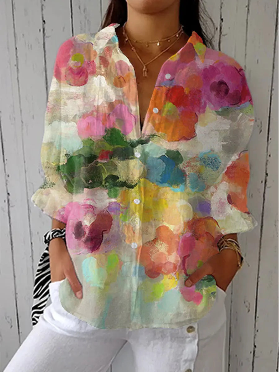 C&M® | Watercolor Dreams Blouse Carol & Margaret Wilmington