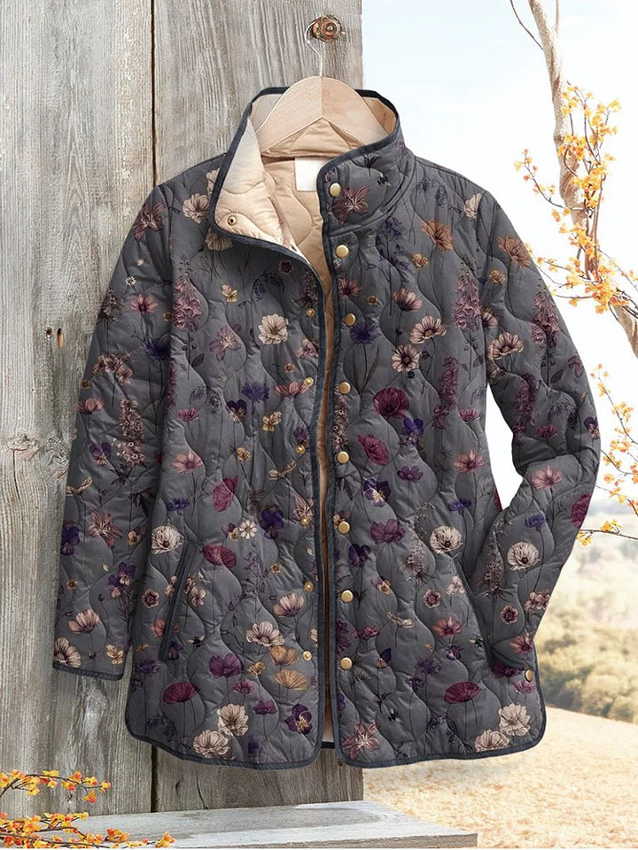 Ardelle | Vintage Floral Quilted Jacket