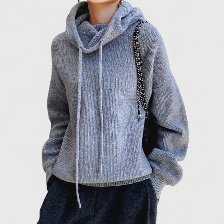 Saphira | Cozy Knit Hoodie