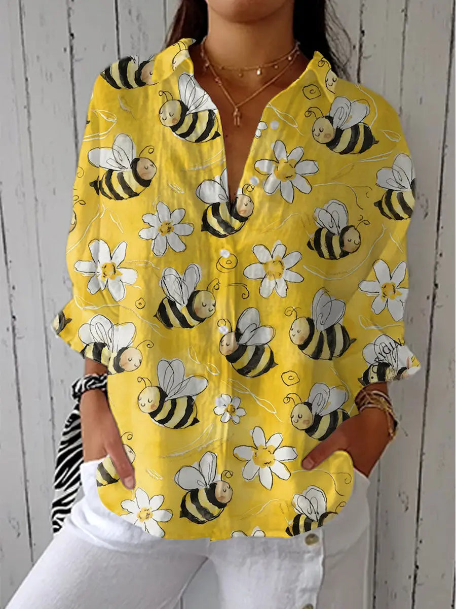 C&M® | Bee Blossom Blouse Carol & Margaret Wilmington