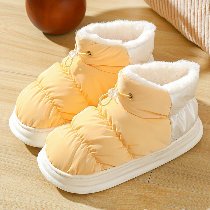 Women's winter snow boots with anti-slip sole