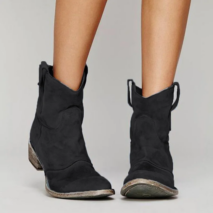 C&M® | Chic Suede Ankle Boots Carol & Margaret Wilmington