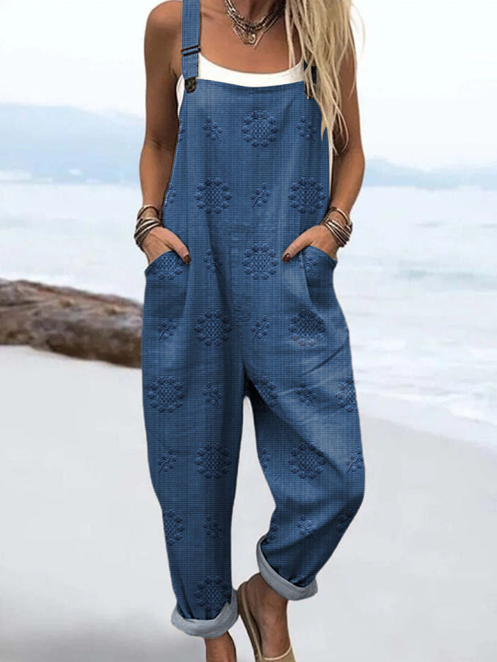 Selene | Relaxed Pattern Jumpsuit