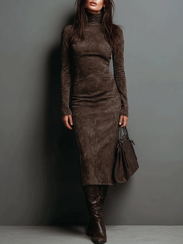 C&M® | Suede Midi Dress Carol & Margaret Wilmington