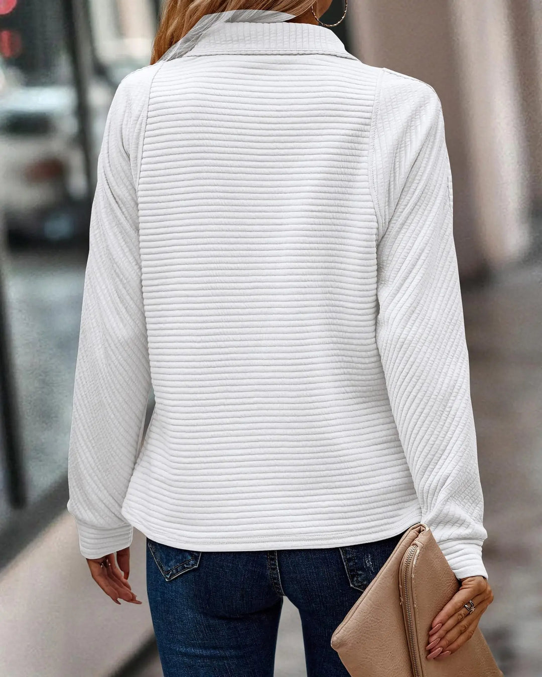 Amarisse | Elegant V-Neck Sweater