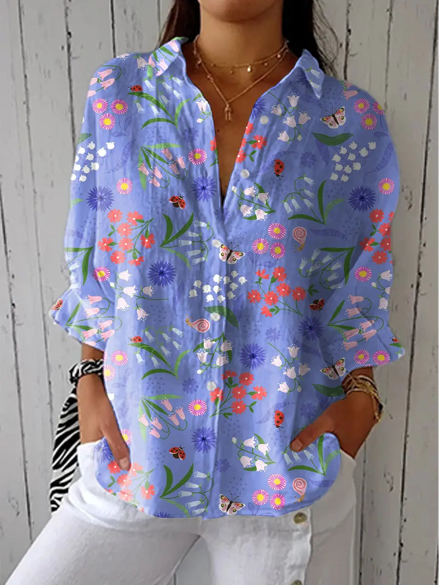 C&M® | Bloom Meadow Blouse Carol & Margaret Wilmington