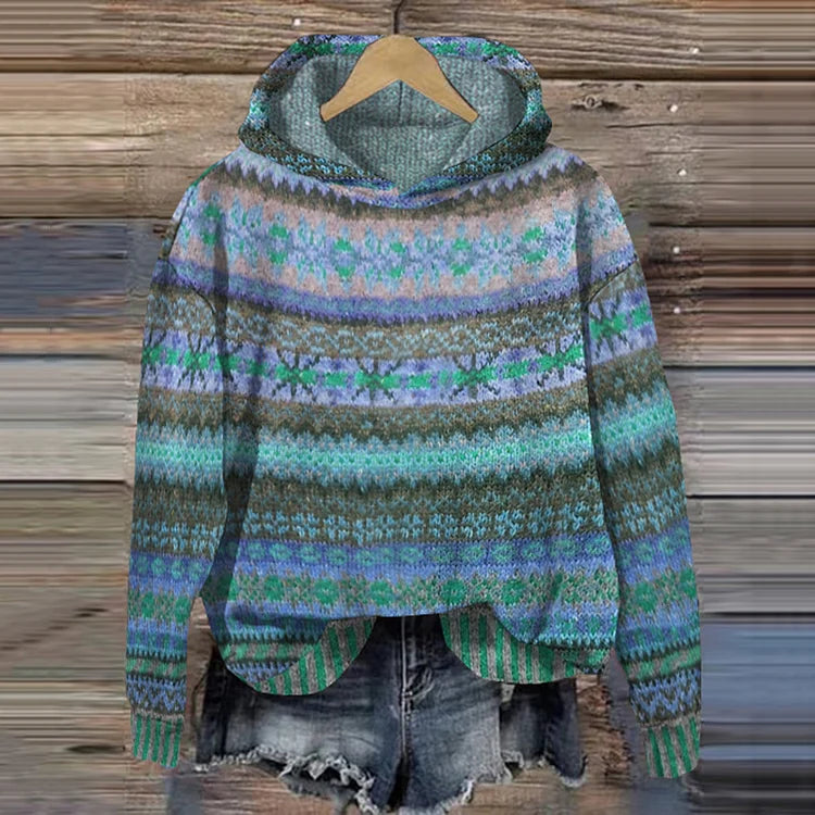 Marisol | Ethnic Retro Hoodie