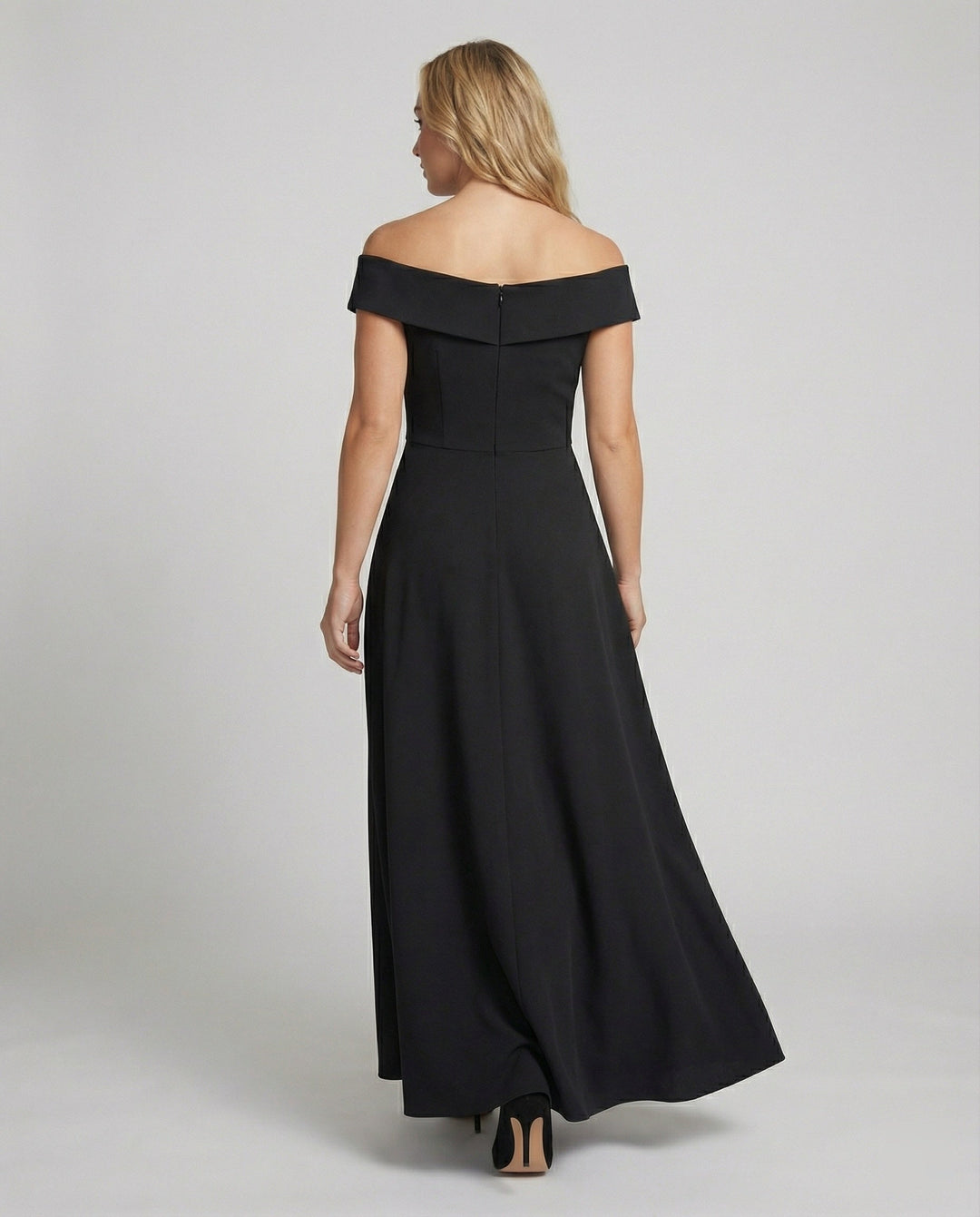 Kiara | Women's Off Shoulder A-Line Maxi Dress