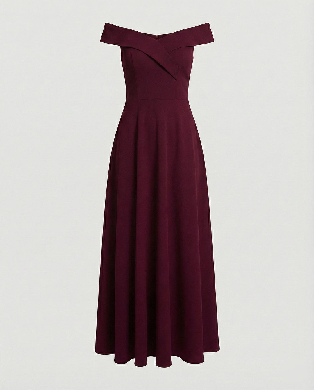 Kiara | Women's Off Shoulder A-Line Maxi Dress
