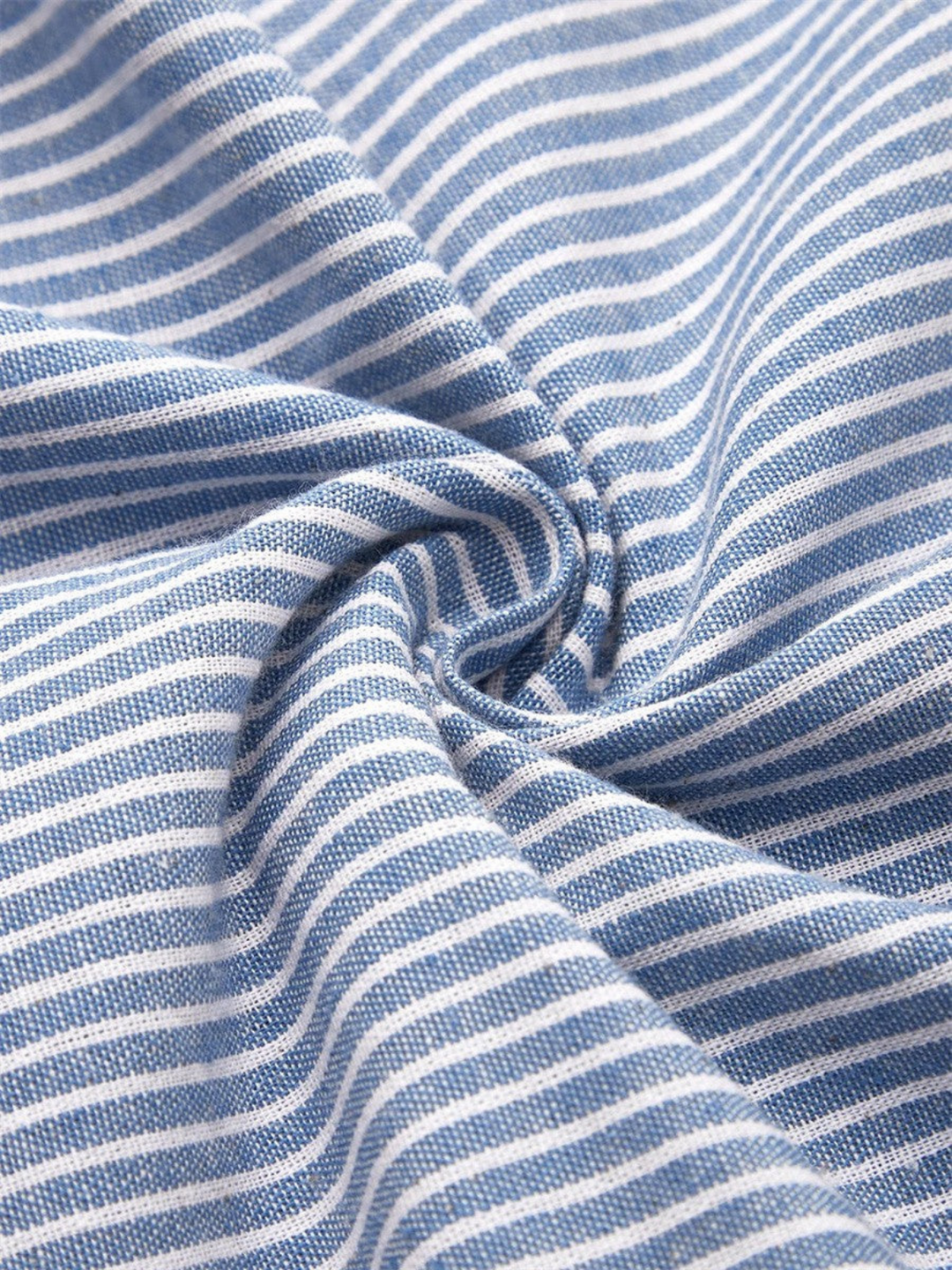 Briar | Women's Cotton Striped Button Detail Midi Dress Carol & Margaret Wilmington