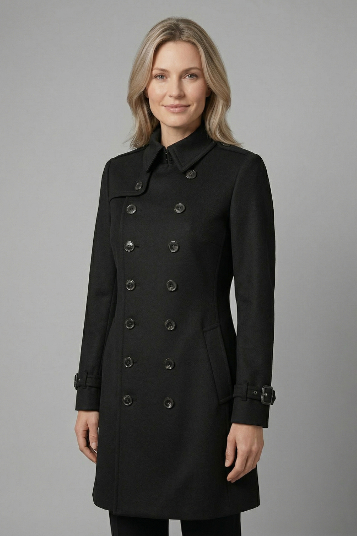 Ryan | Women's Double Breasted Tailored Trench Coat