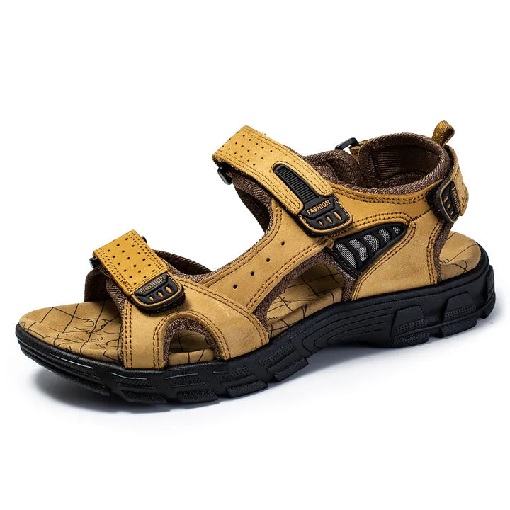 Bishop | Men’s Casual Adjustable Strap Sandals With Chunky Sole and Open Toe