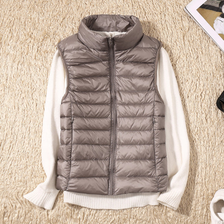 Sloan | Women Quilted Zip Up Puffer Vest