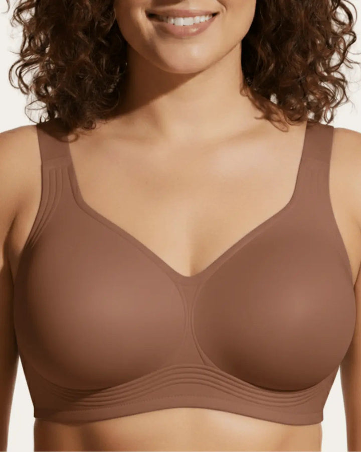 Agnes | Womens Full Coverage Comfort Bra With Wide Straps