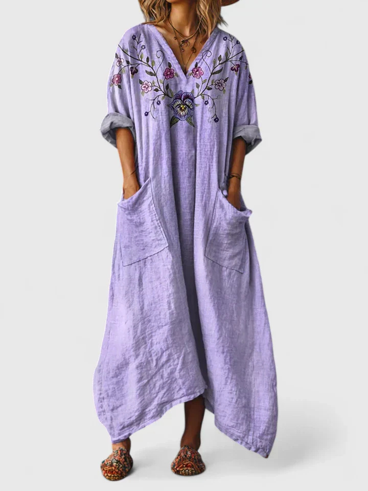 knee length dresses for ladies INDIRA MAXI DRESS