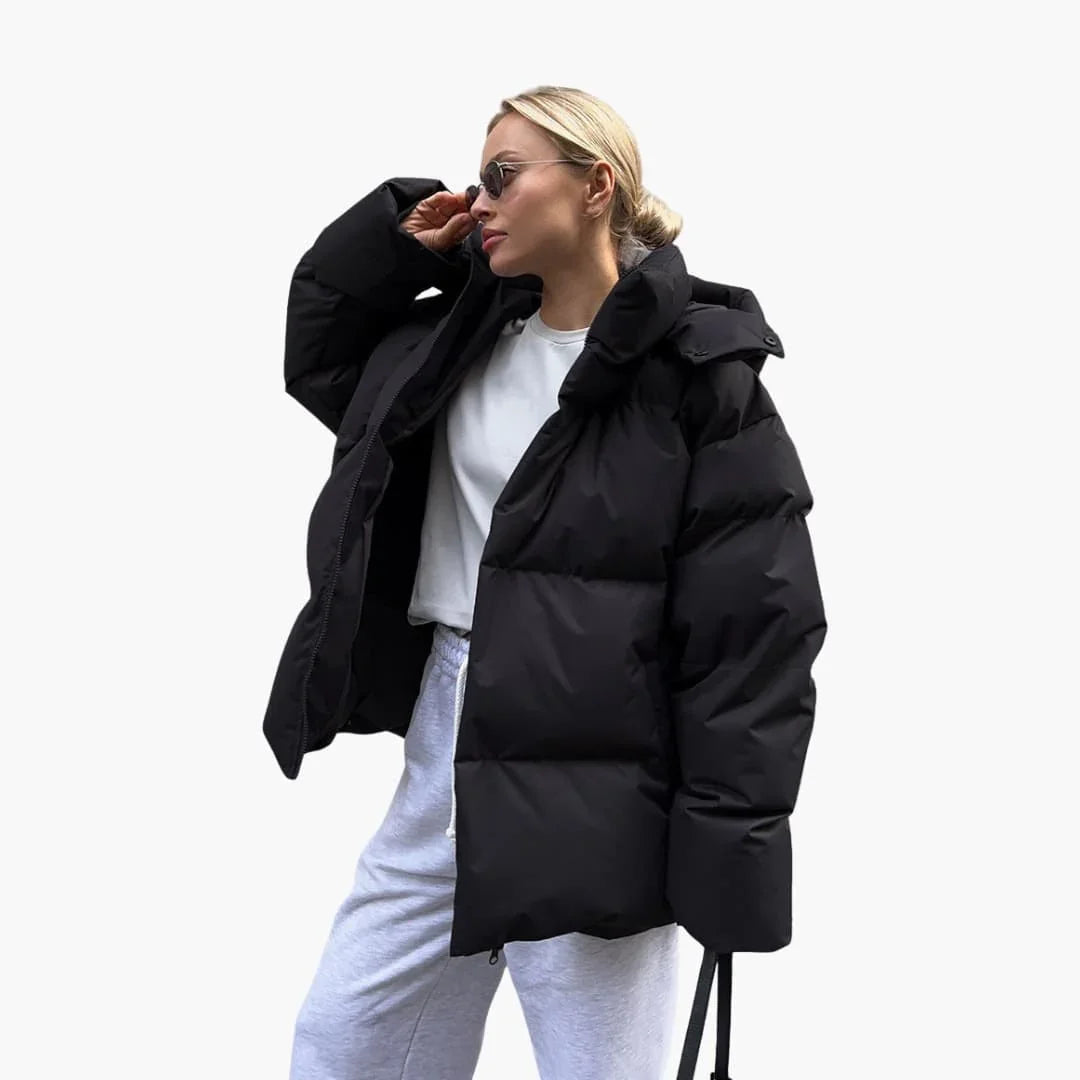 Sierra | Women Oversized Hooded Puffer Jacket