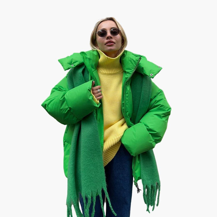 Sierra | Women Oversized Hooded Puffer Jacket