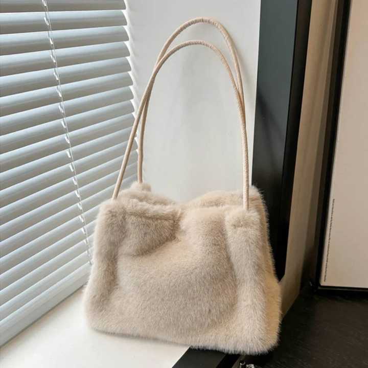 Mochi | Women's Faux Fur Soft Leather Strap Shoulder Bag Carol & Margaret Wilmington