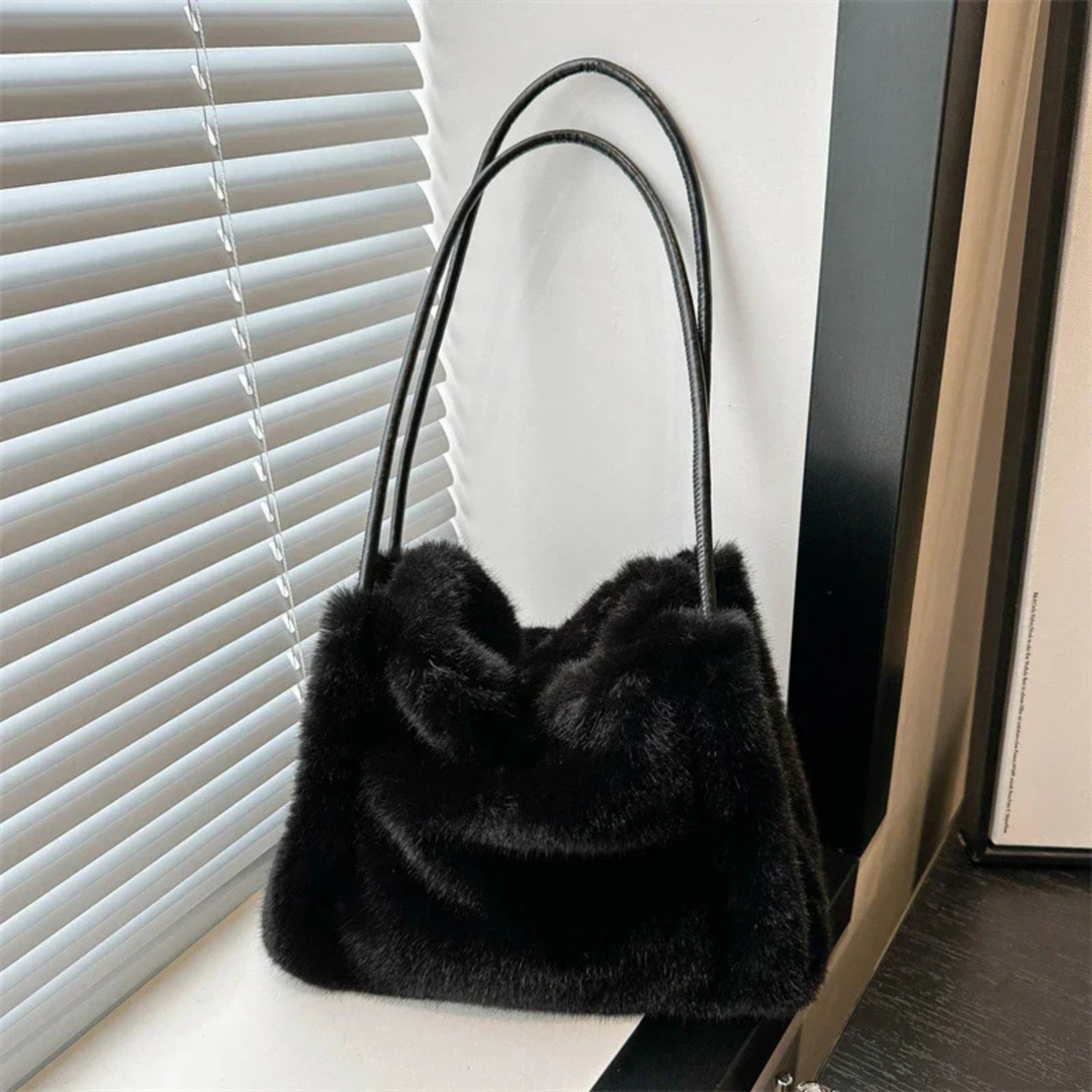 Mochi | Women's Faux Fur Soft Leather Strap Shoulder Bag Carol & Margaret Wilmington