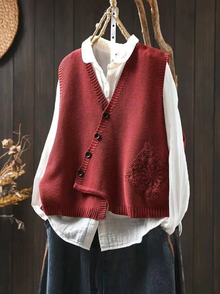C&M® | KNIT VEST Carol & Margaret Wilmington